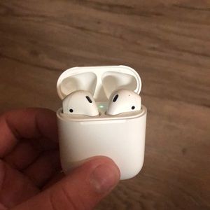 Apple AirPods feel free to ask any questions